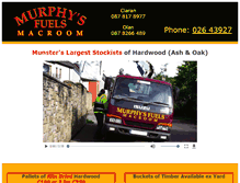 Tablet Screenshot of murphysfuelsmacroom.com